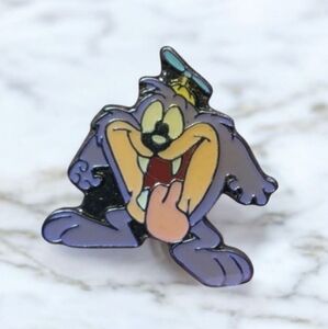 Vintage Taz Enamel Pin